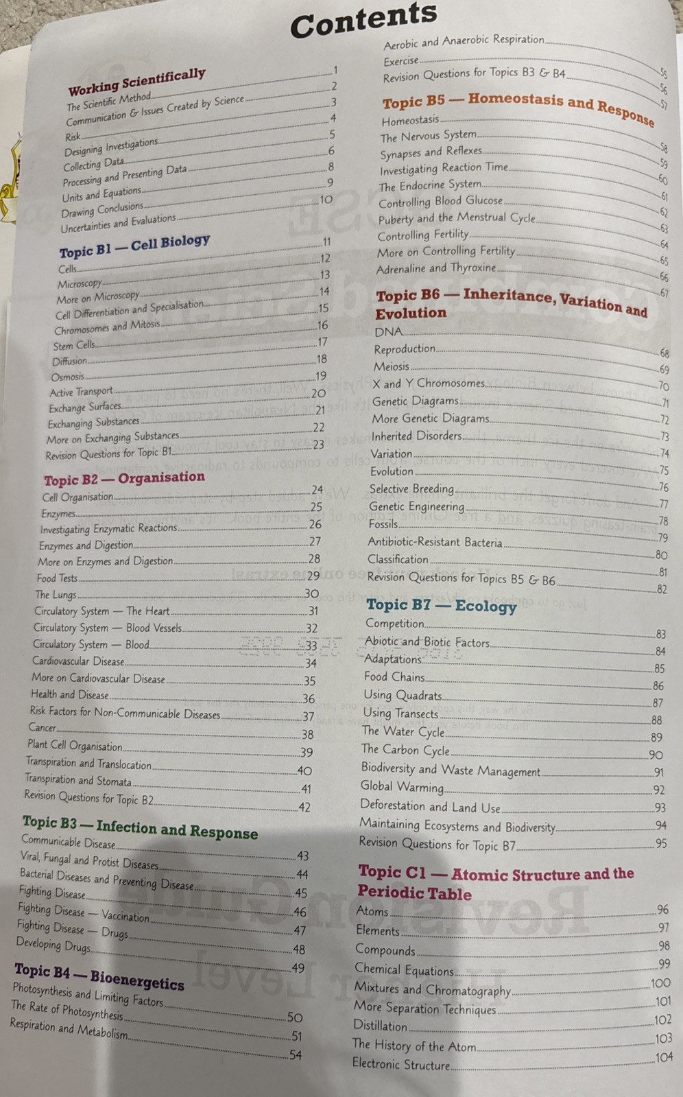 GCSE AQA Combined Science Higher Level Revision Guide