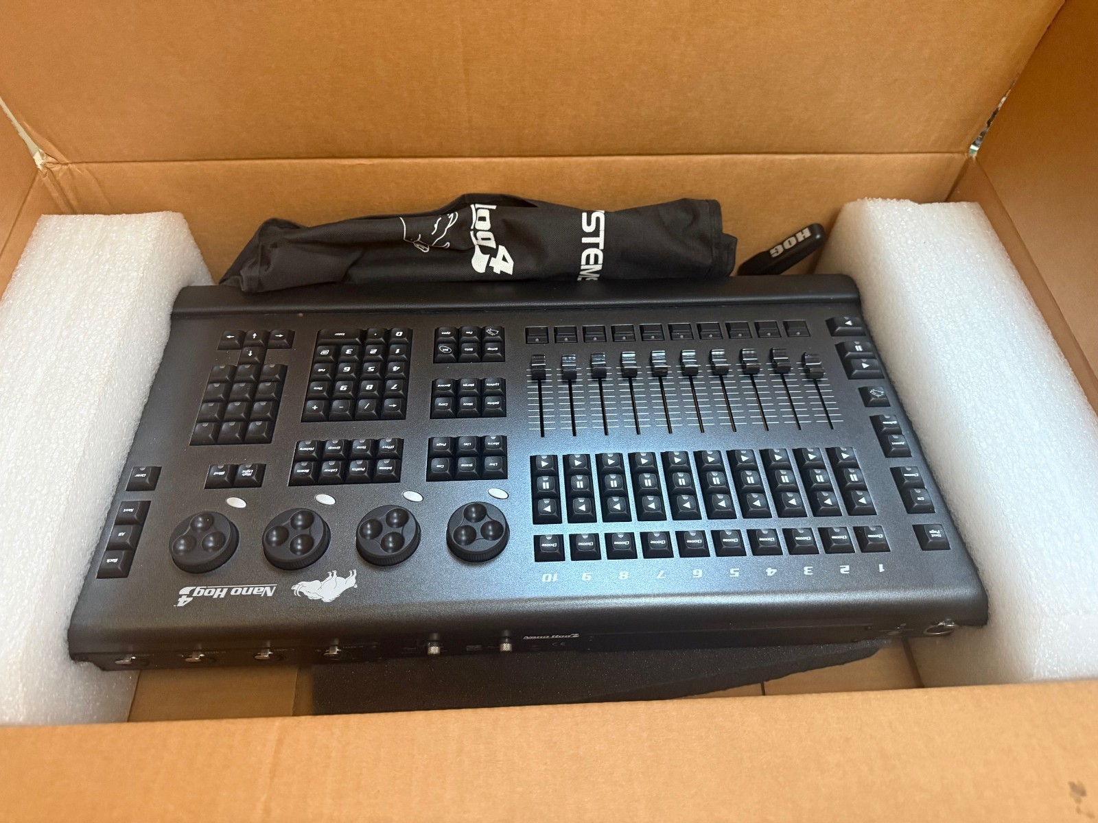 High End Systems Nano Hog 4 Console HogPC USB Widgit 4 Universe DMX Control