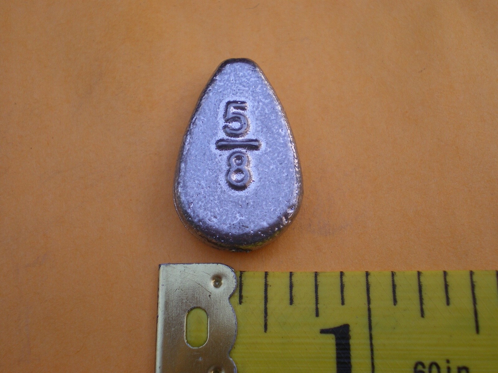 45 PCS. NO ROLL FLAT SLIP/SLIDE SINKER 5/8, 1/2, 3/8 OZ. 15 EACH, GOOD QUALITY