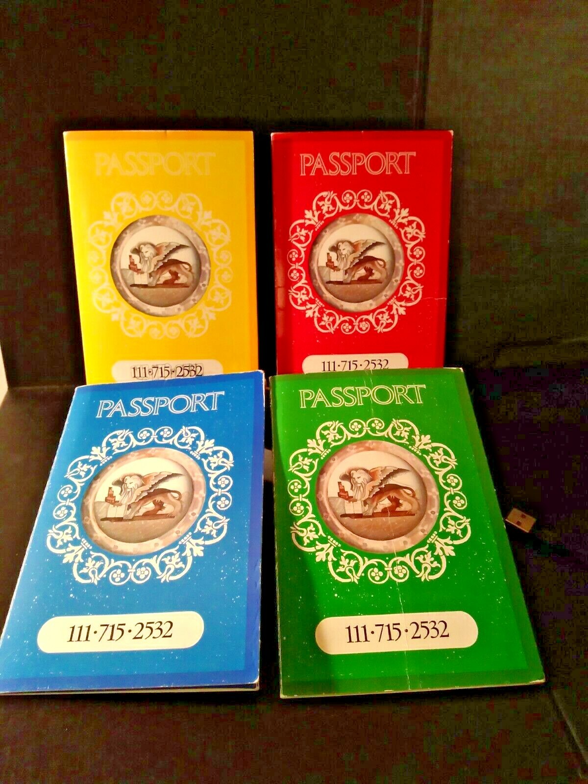 INTRIGUES IN VENICE MB PASSPORT OF YOUR CHOICE REPLACEMENT ORIGINAL PART