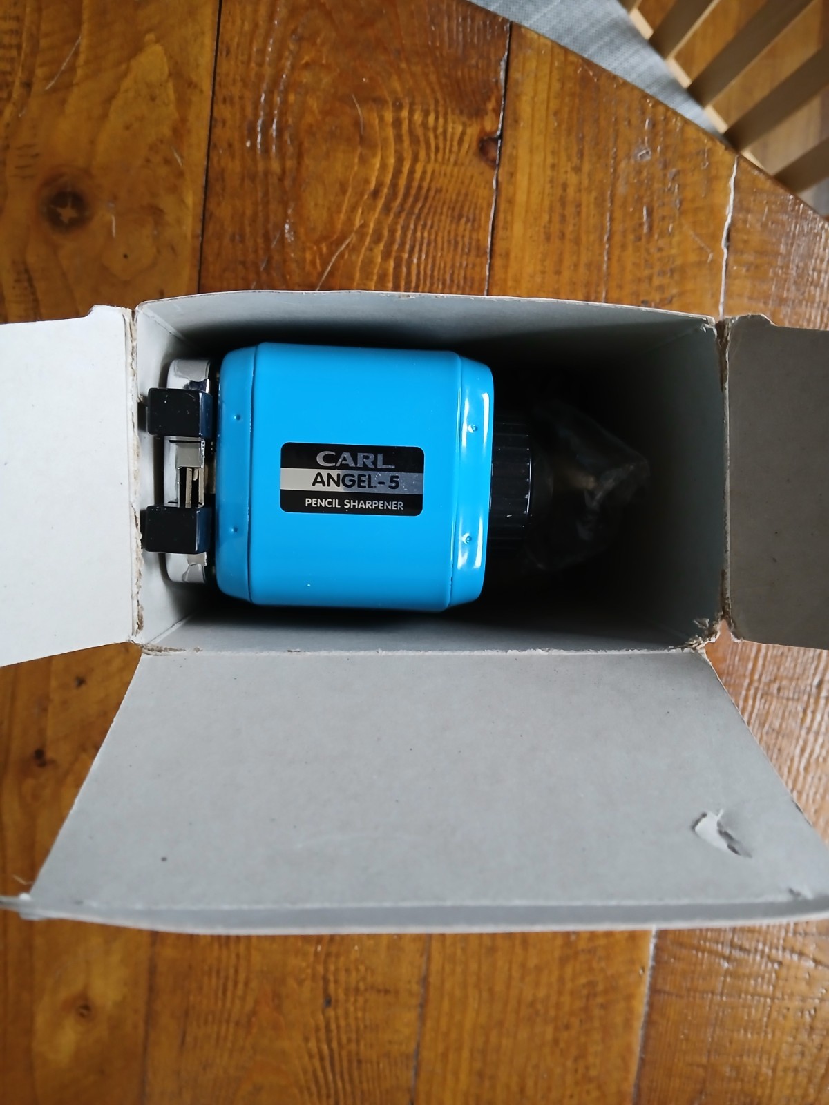 Carl Pencil Sharpener Angel-5 Premium Blue