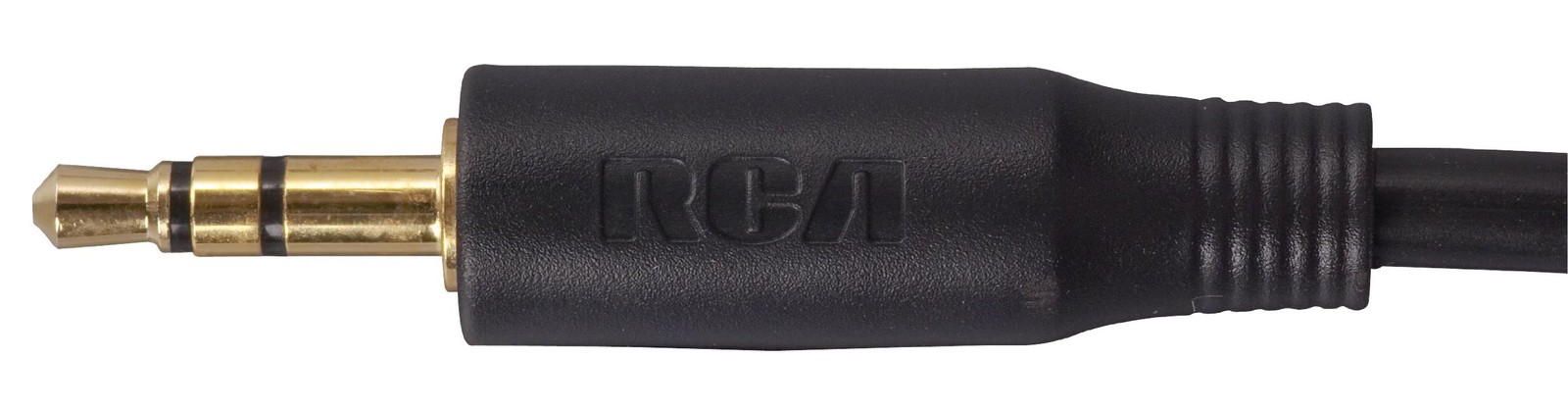 RCA Mini Stereo Audio Extension 6-Foot Cable 6 feet, Black