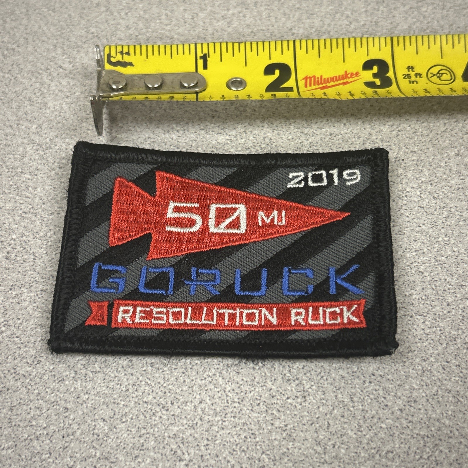 GORUCK Morale Patch Flag Resolution Ruck Military USA