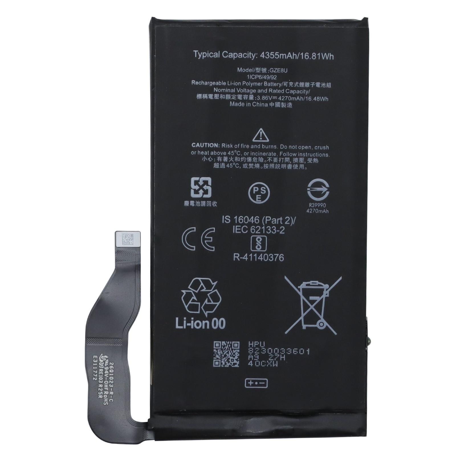 For Google Pixel 7 / 7A / 7 Pro Li-ion Internal Battery Premium Replacement US