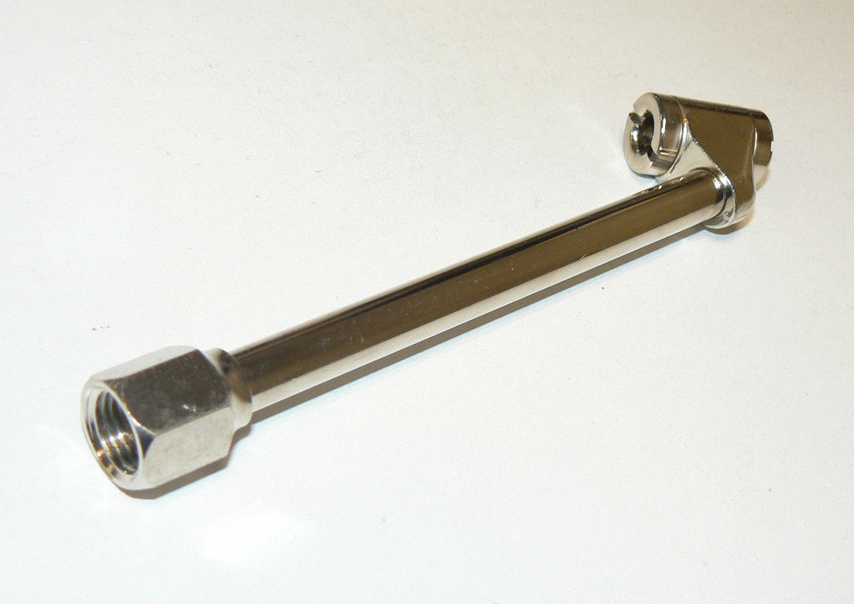 1/4" FPT Dual Foot Angled Air Chuck Extension