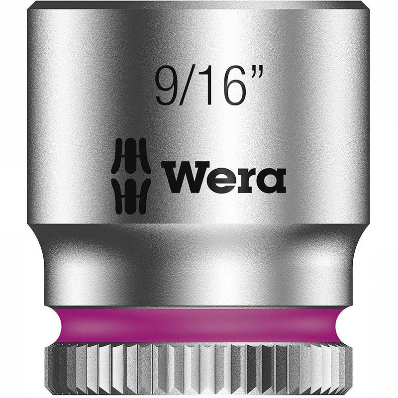 Wera 05003523001 8790 HMA Zyklop 1/4" Socket, 6/16" Hex Head