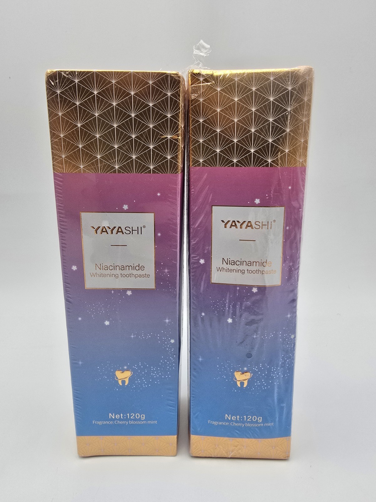 Niacinamide Whitening Toothpaste, YAYASHI 4.23 Fl Oz 2 Pack
