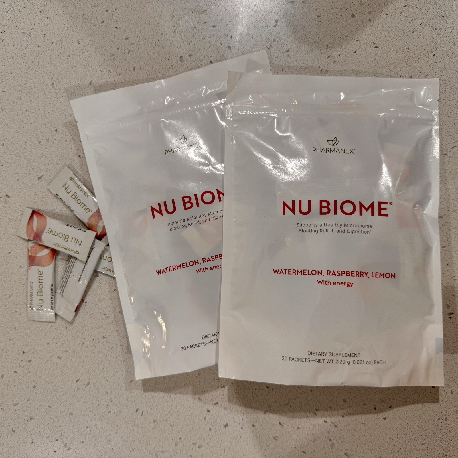 2x Nu skin nu biome W Caffeine | 60-day product | Nuskin nubiome 4/27 newPacking