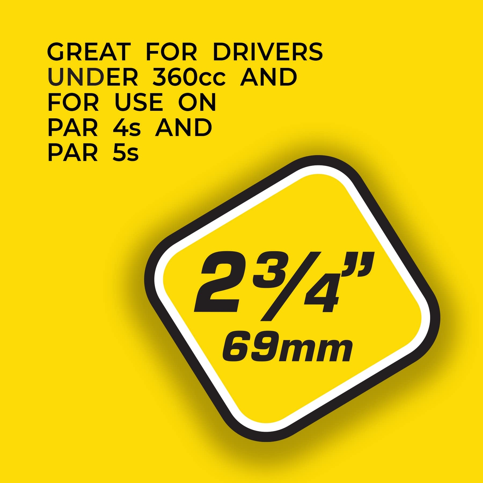 Pride Step Tee 2-3/4 Inch 40 Count White