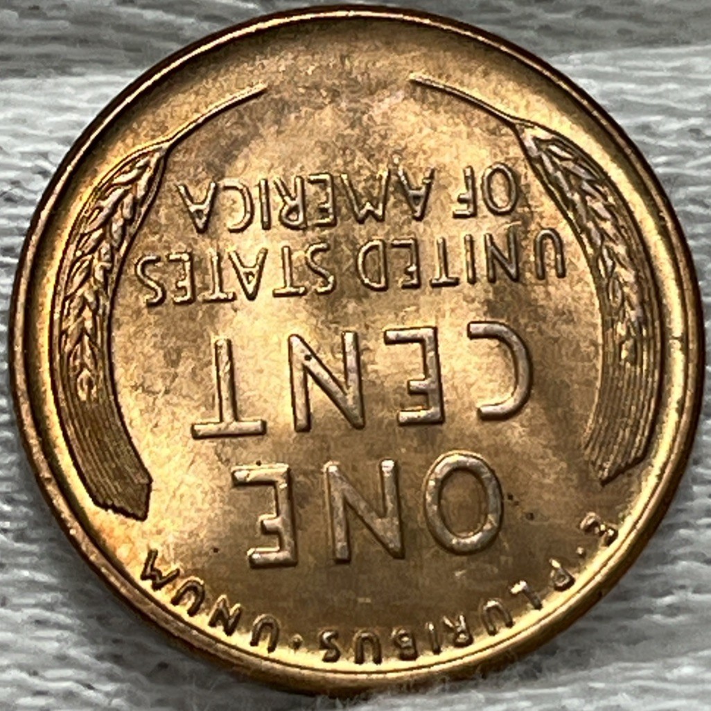 1944 D/D Wheat Penny Errors DDO Die Clash Uncirculated