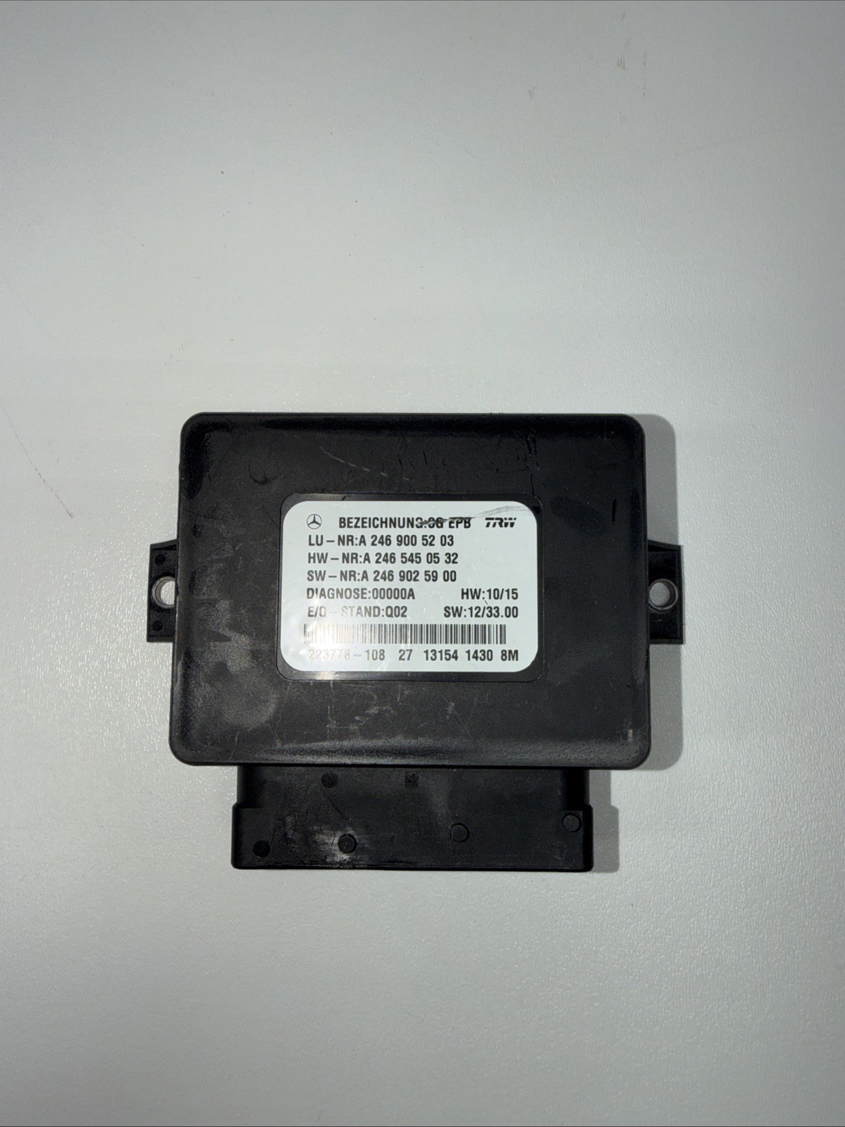 2013-2019 Mercedes-benz CLA Class Park Assist Control Module OEM #332