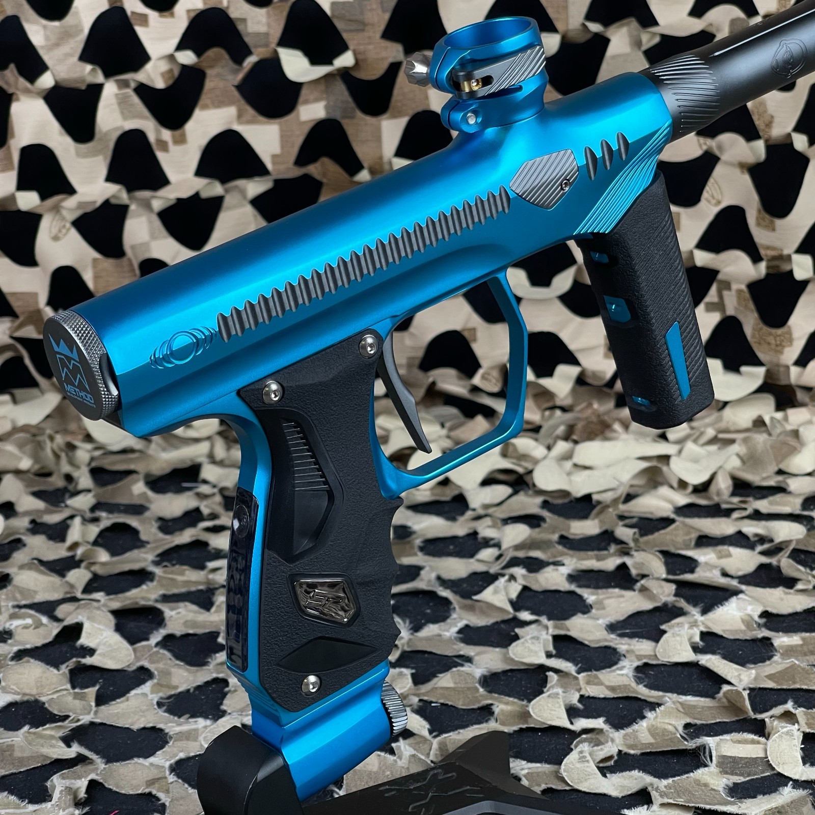 NEW Method DLX Shocker Era Paintball Gun - Teal/Gray