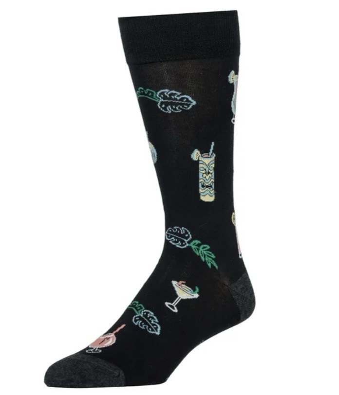Tommy Bahama Lot of 2 Men's Dress Casual Crew Sock, 6-pair Packs Totaling 12 NWT