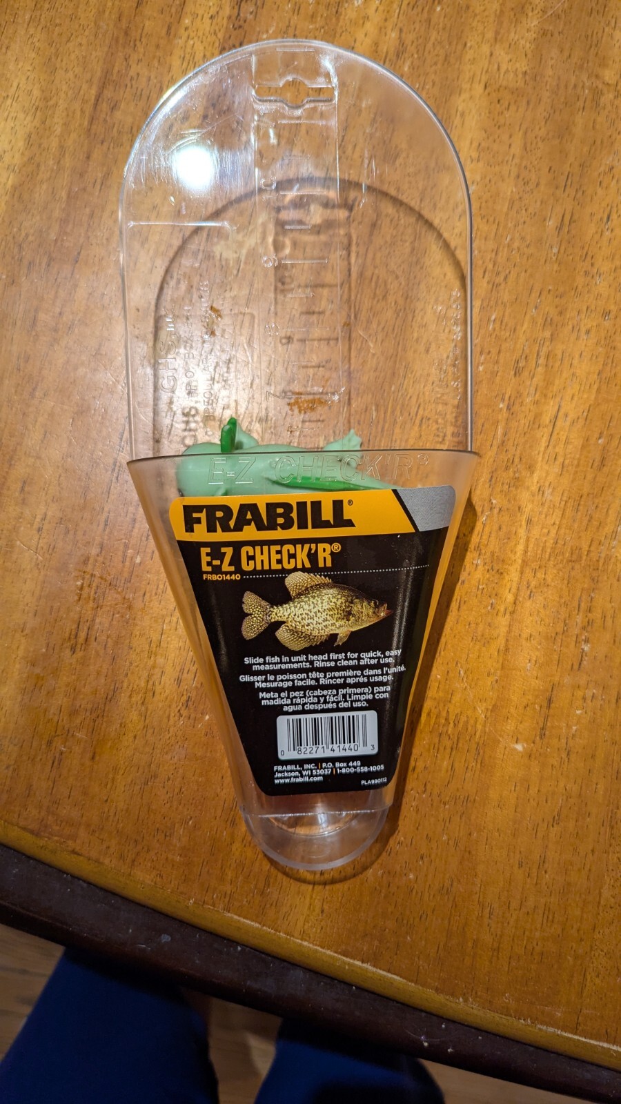Frabill E-Z Checker ~Easy Check'R Measure Board