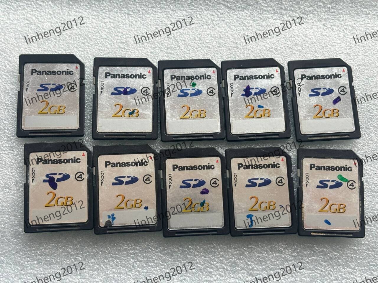 10PCS Panasonic 2GB SD Memory card