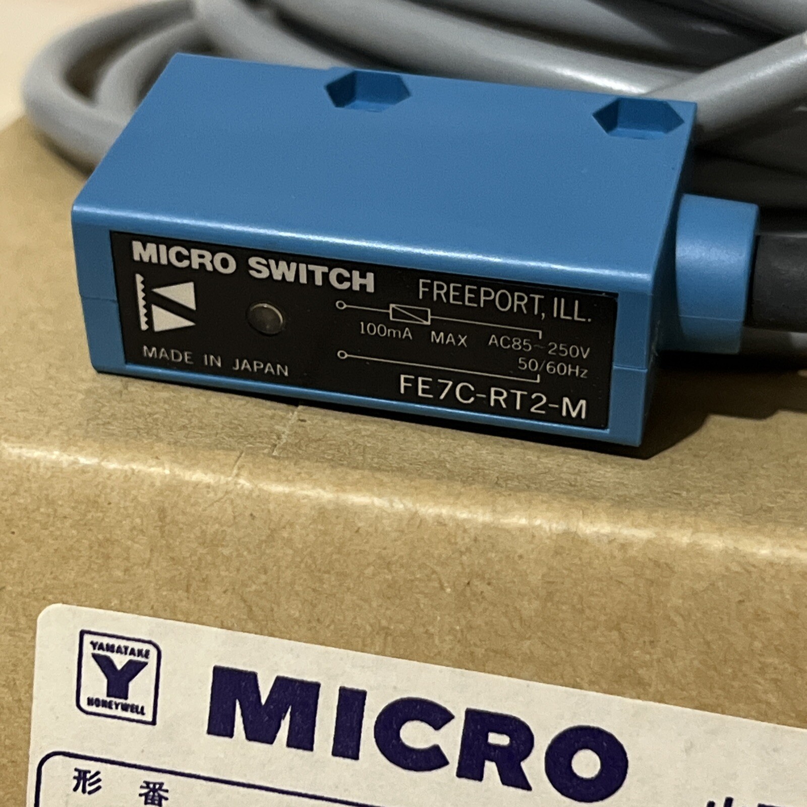 NEW IN BOX FE7C-RT2-ML5 HONEYWELL MICROSWITCH MICRO SWITCH PHOTOELECTRIC #7A