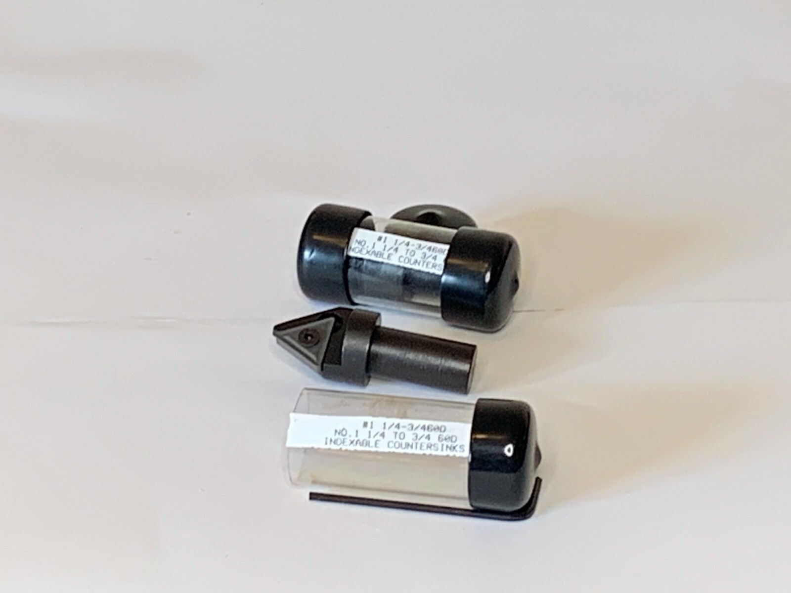 3/4"Max Dia,60°Included AngleIndexable Countersink,Made In USA (Uses TNMG 321/2)