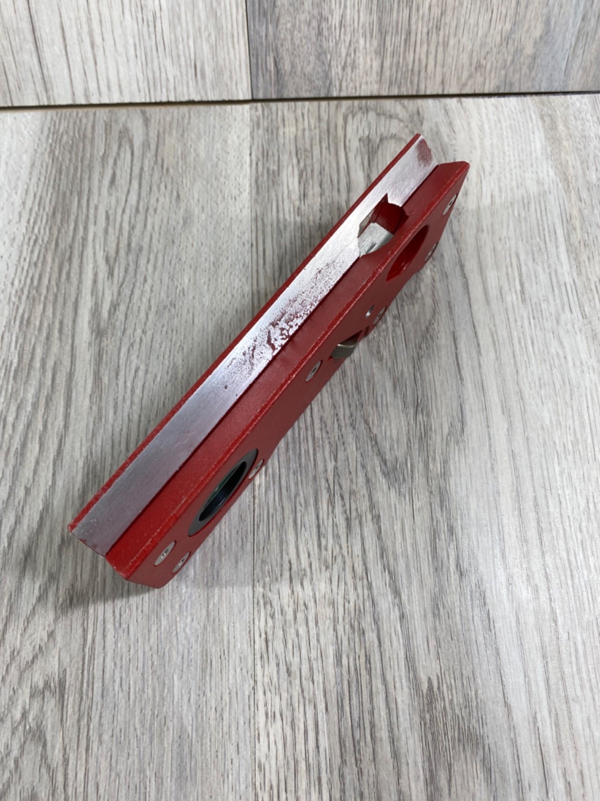 Red Chamfer Plane for Quick Edge Planing and Trimming