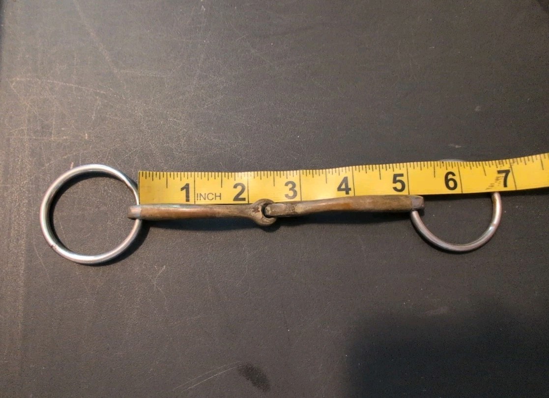 Saddleseat Bradoon Bit Sz 5"