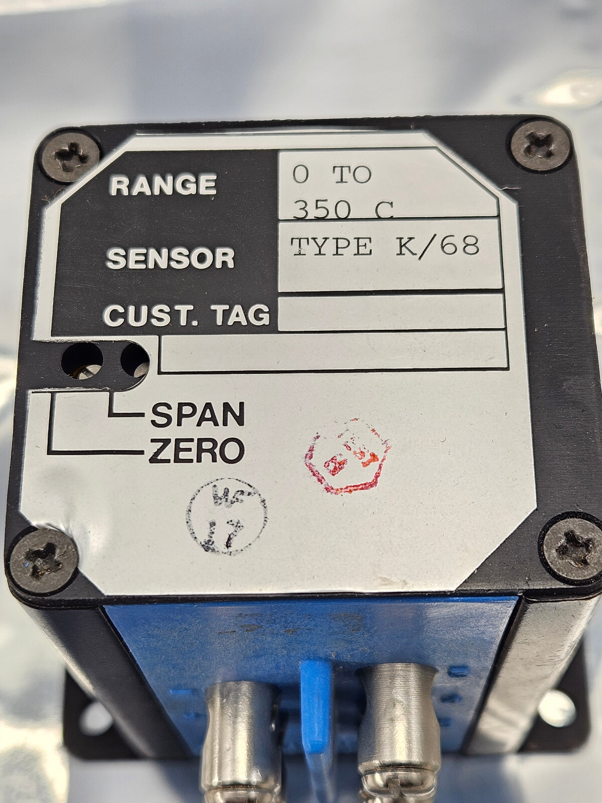 Foxboro Model E93-AKXXNB Type K/68 Temperature Sensor