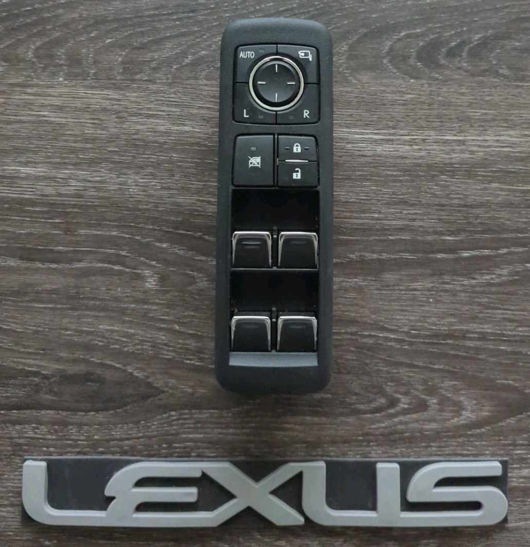 84040-0E090 Used Lexus Rx Drivers Door Master  Switch. Years 2016-2022.