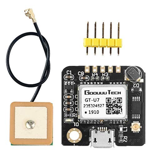 Doudou 2pcs GT-U7 GPS Module, High Sensitivity, Low Power Consumption,