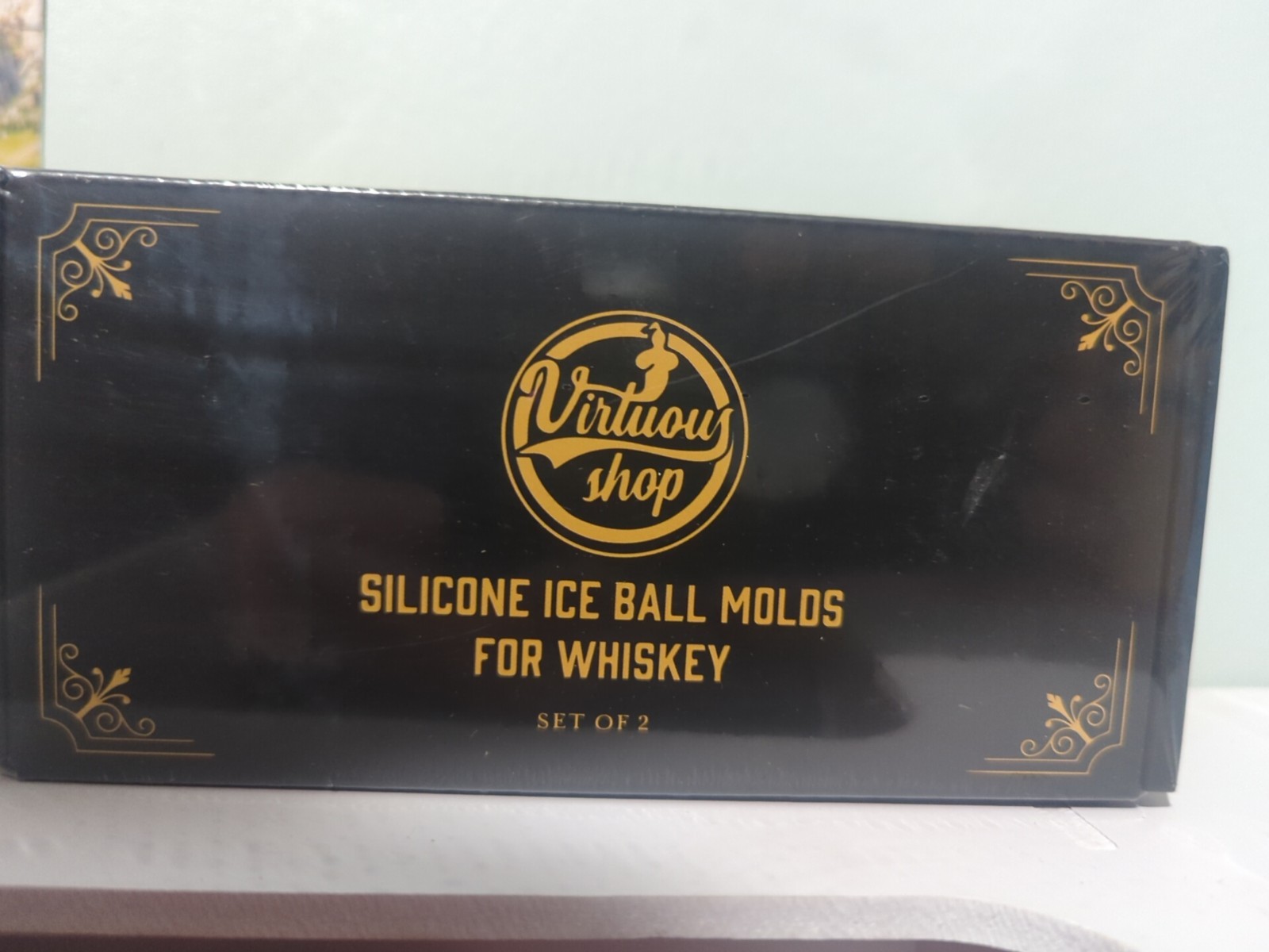 Silicone Ice Ball Molds For Whiskey Set Of 2
