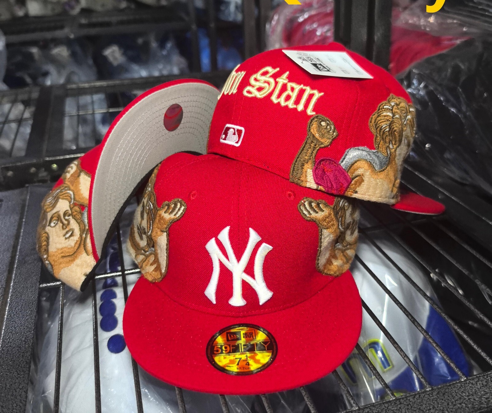 Multicolor York Yankees Fitted Hat Cap Sunhat Unisex New Series Baseball Hat New