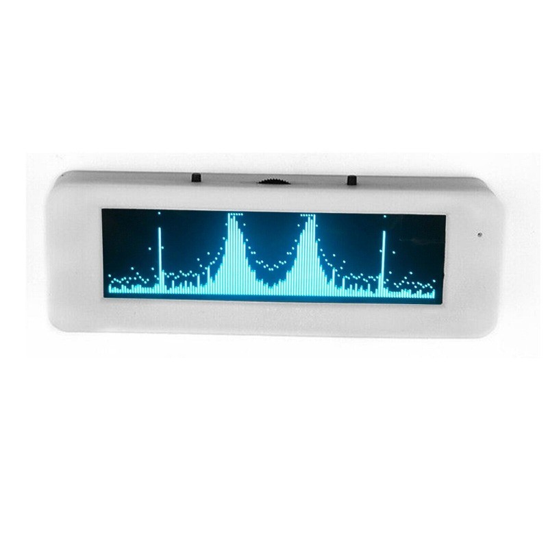 OLED Music Spectrum Display Analyzer Audio Level Indicator VU METER 2025 3.12in