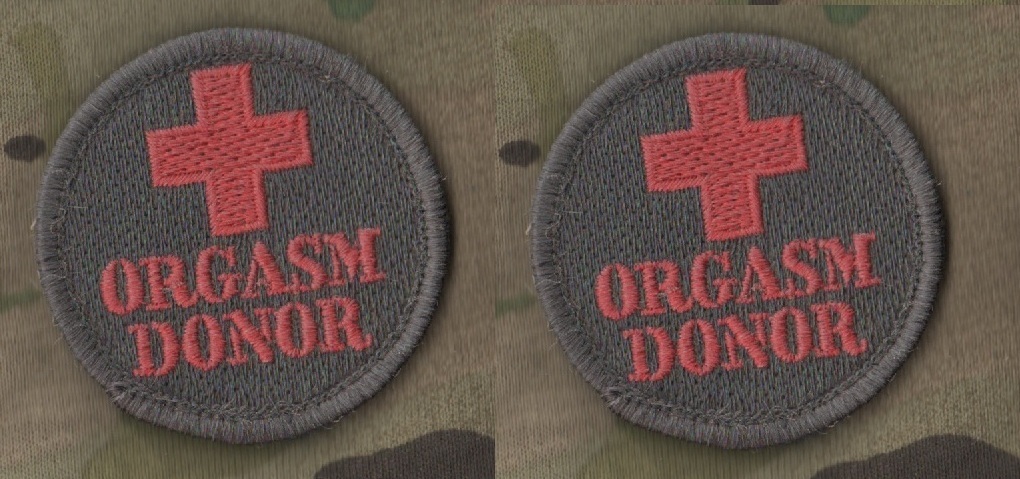 ISAF JOINT SO OPS TASK FORCE JSOTF-A AFGHANISTAN vêlkrö 2" 2-PC: ORGASM DONOR
