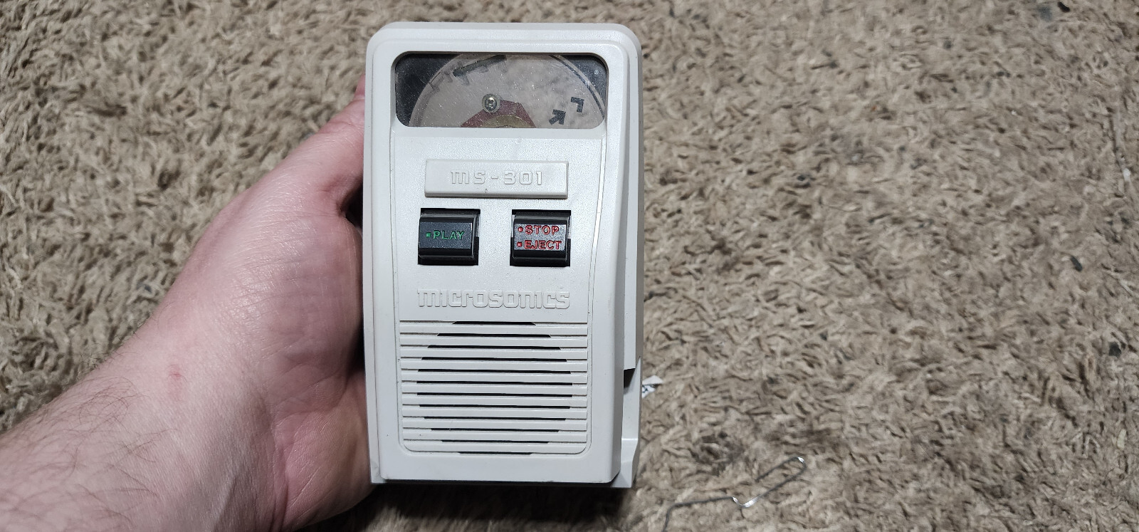 Microsonics MS-301 Microphonograph Vintage - Untested