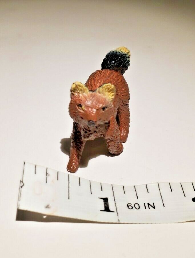 Fox Toy Figure Toy Plastic 2" Realistic Play or Diorama