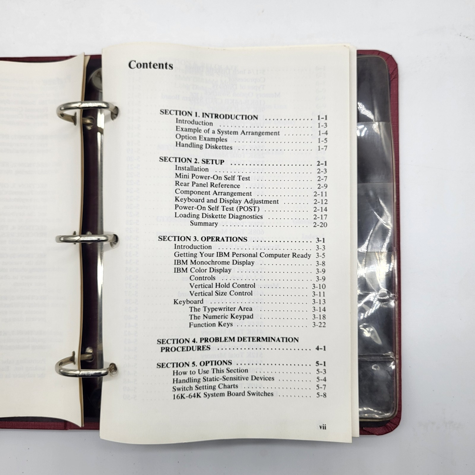 IBM Guide to Operations Personal Computer Hardware Reference Library 6322510
