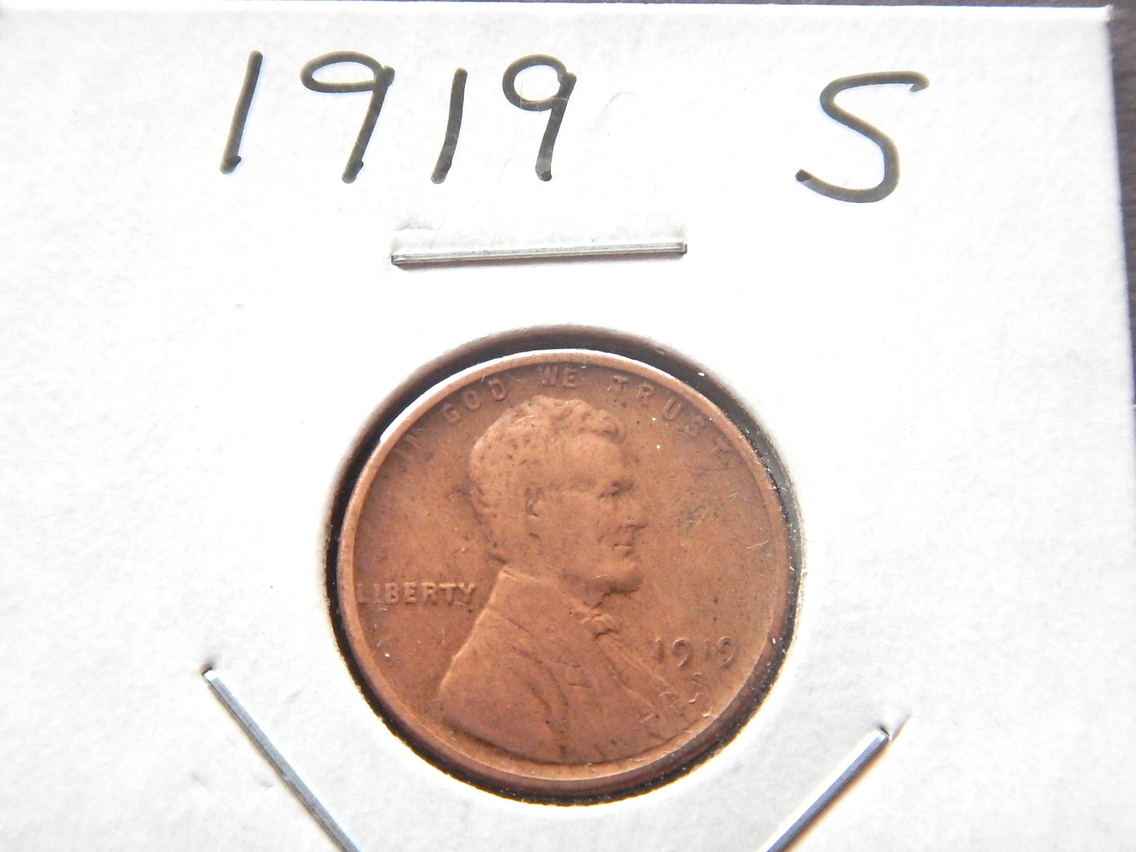 1919 (S) Lincoln Penny
