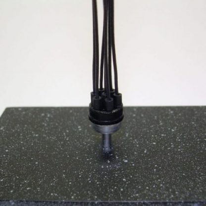 Connkur 1/24-25 6 Cylinder Black/Black Prewired Distributor w/ Plug Boots CMP5B