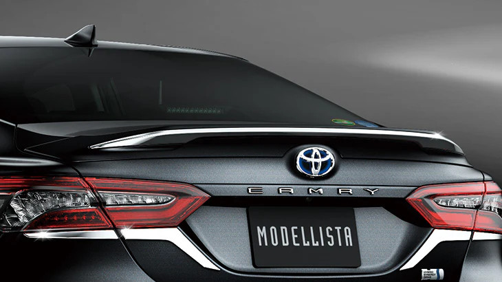 MODELLISTA TRUNK SPOILER BLACK MICA For TOYOTA CAMRY D2644-54510-C0