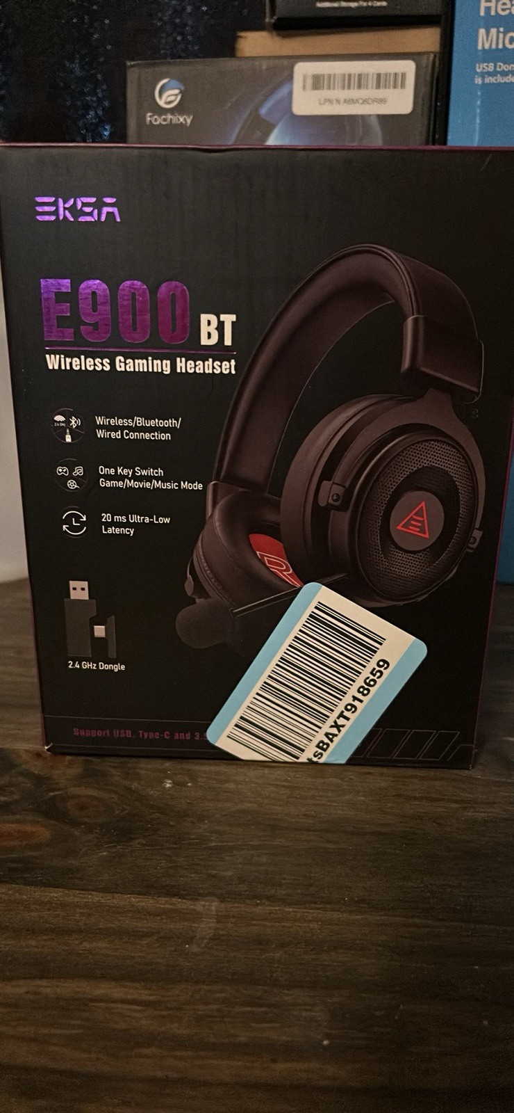 (Tested) EKSA E900X 5.8GHz Wireless Gaming Headset, ENC Noise Canceling