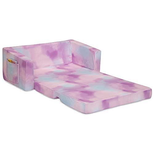 Delta Children Cozee Flip-Out Sofa - 2-in-1 Convertible Sofa to Lounger for