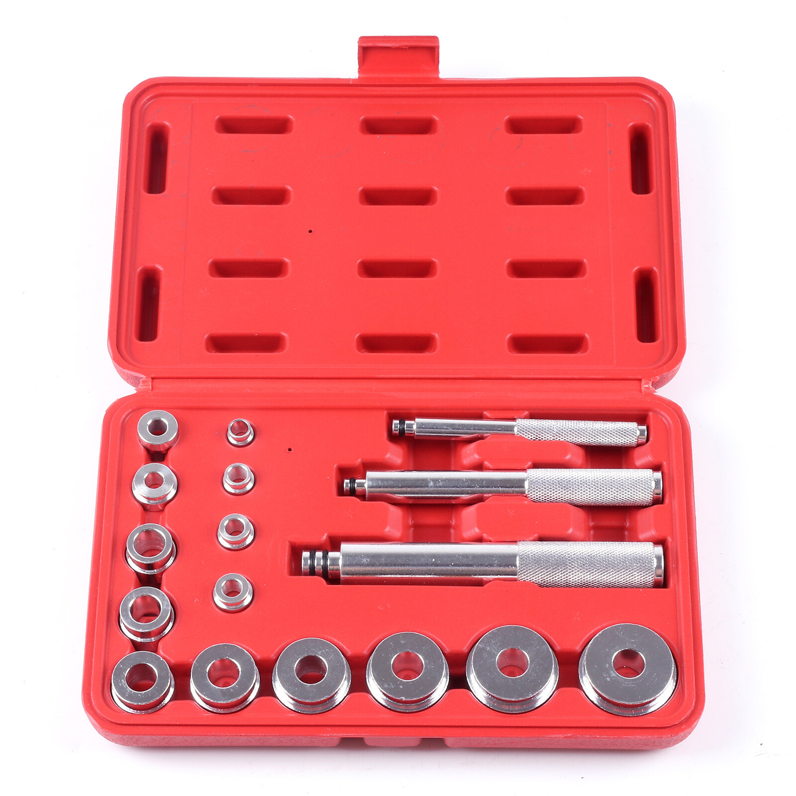 17pcs Auto Bearing Race & Seal Driver Set Wheel Axle Bearings Puller Install