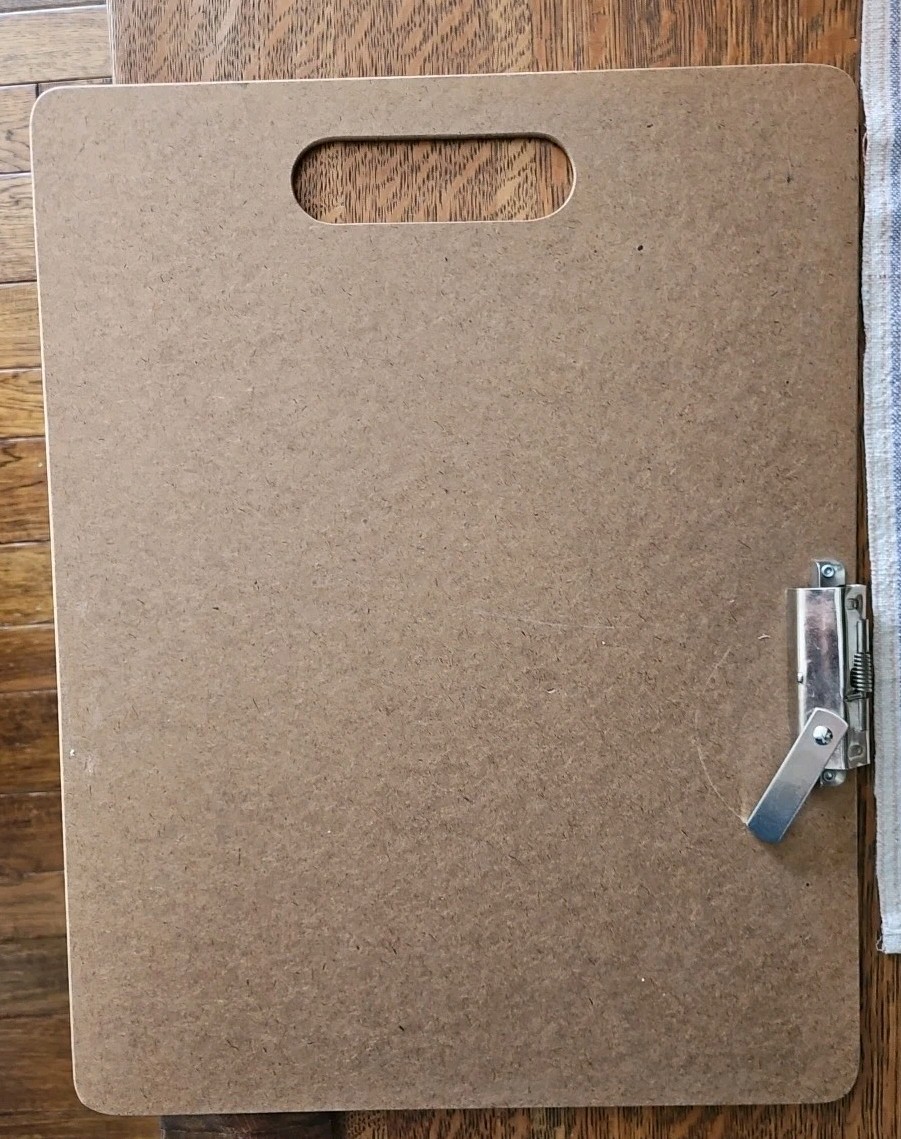 Large 17½"x14" Artist Sketch Board Drawing Clipboard with Clip And Handle