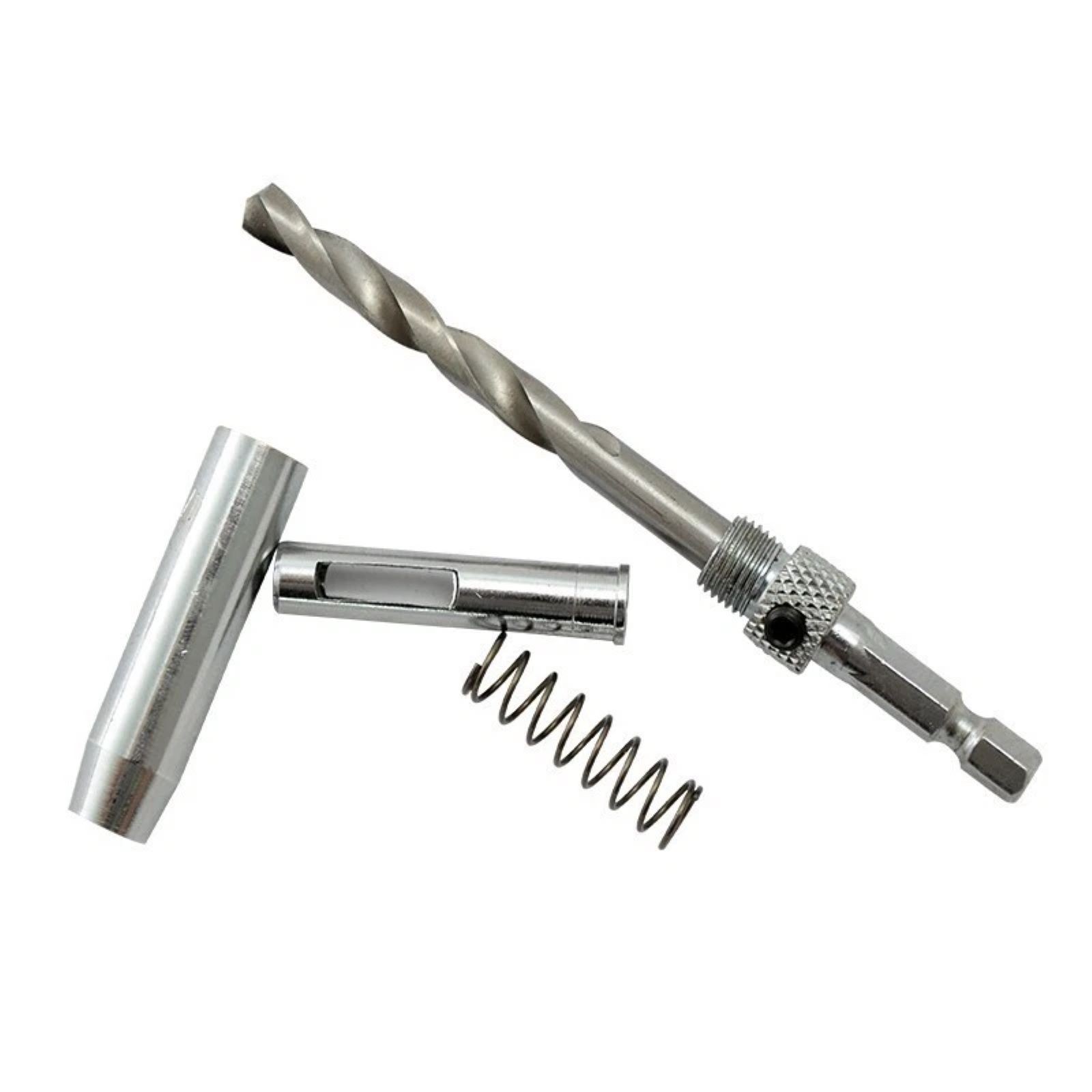 1/4in Hex Self Centering Hinge Hardware Drill Bit Set With Unique Design