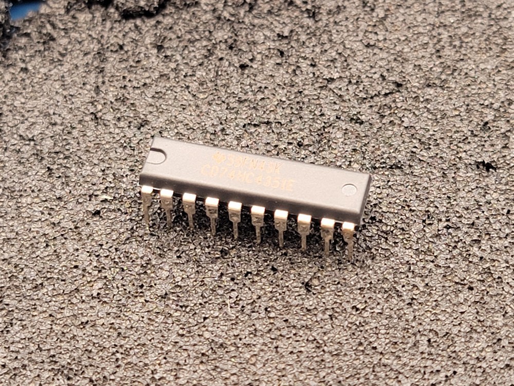 New (22pcs) CD74HC4351E TEXAS INSTRUMENTS IC Logic
