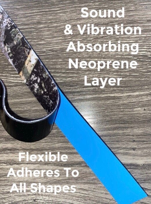 Crossbow Compound Bow Vibration Dampener MATERIAL SELF ADHESIVE CAMO LIGHTWEIGHT