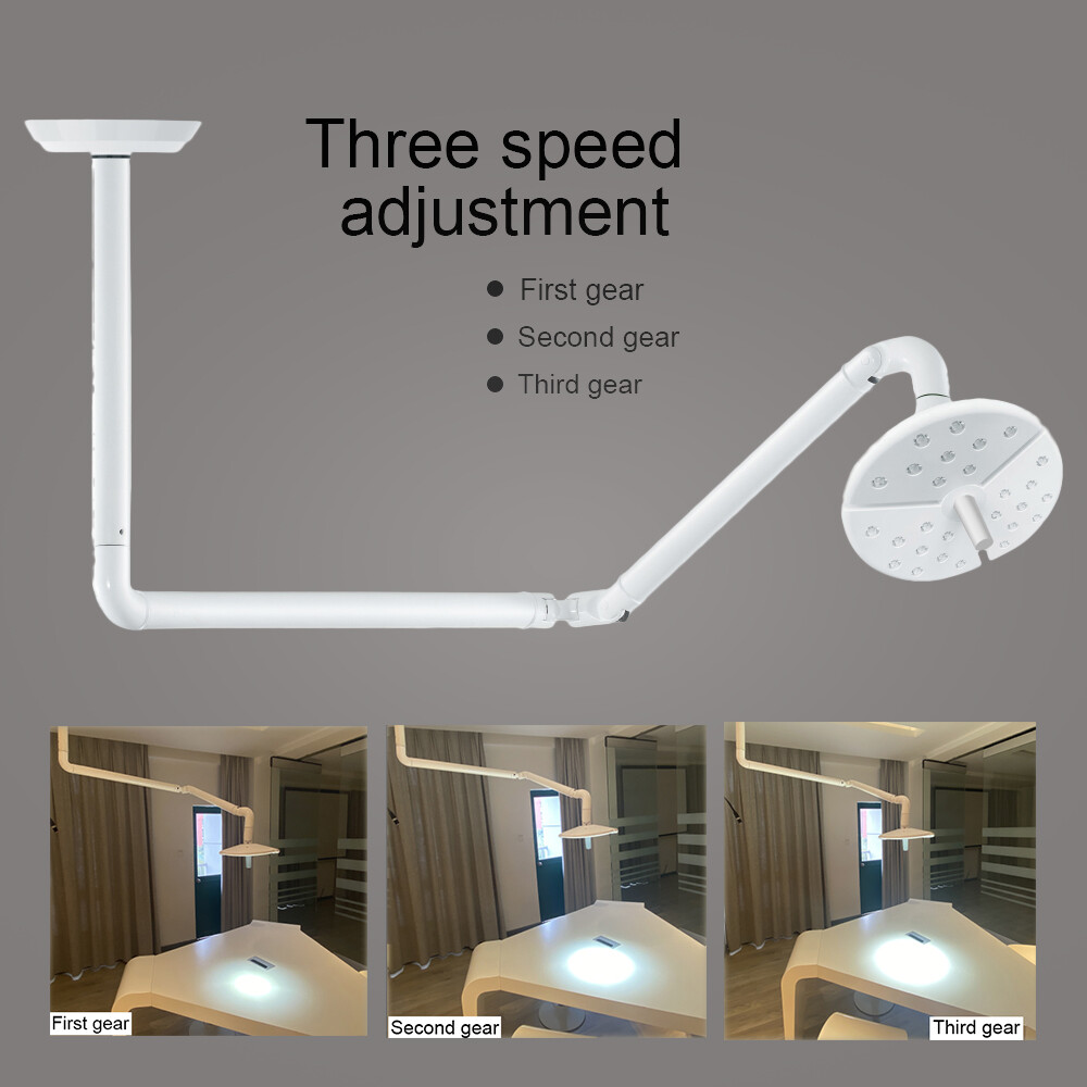 Dental LED Shadowless Ceiling Mounted Operating Examination Lamp KD-2018D-1 USA
