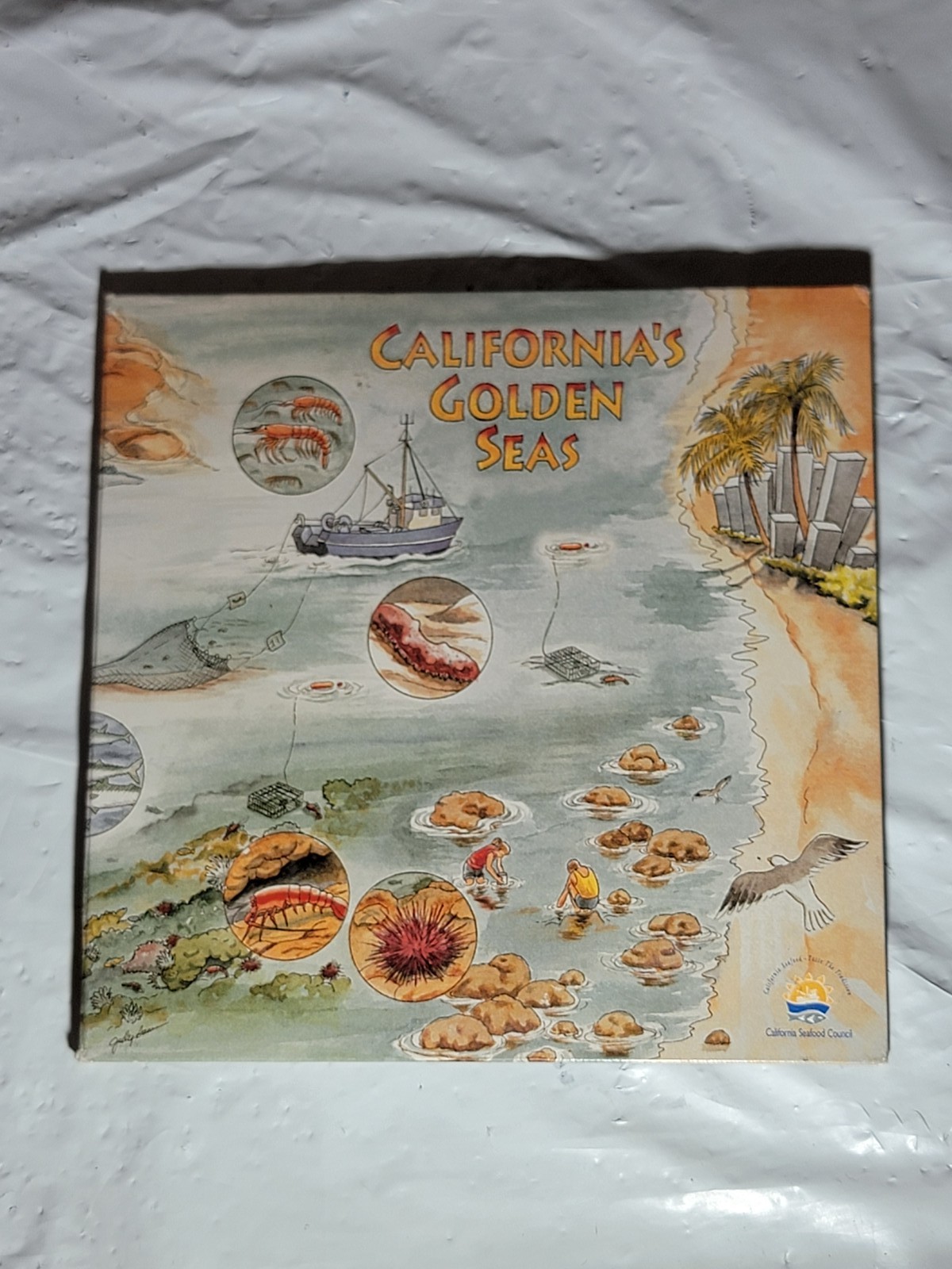 California's Golden Seas Educational CD-ROM Vintage Software California Seafood