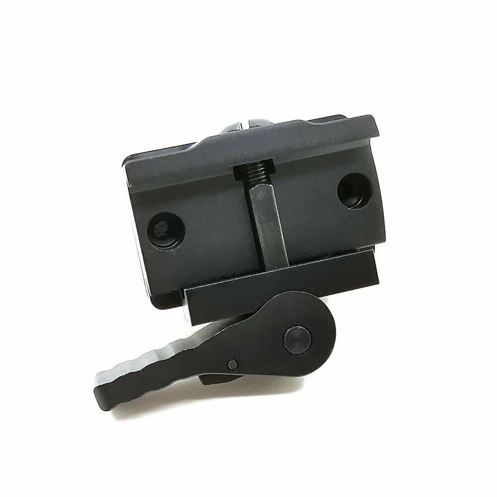 RMR Red Dot Sight Mount Mini QD Auto Lock Riser Mount Base Weaver Picatinny Rail