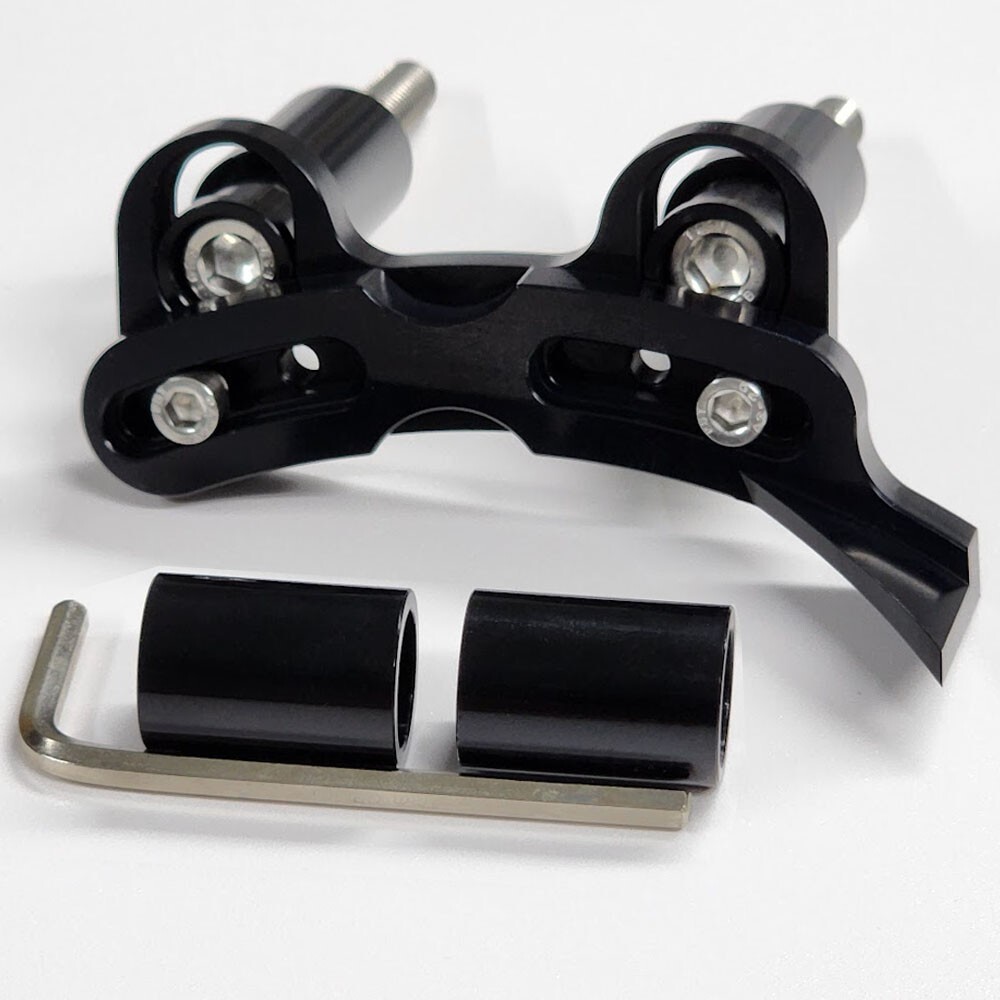 ADJUSTABLE TIMING POINTER FITS 1979-95 FORD MUSTANG 5.0 302 BLACK UNIVERSAL FIT