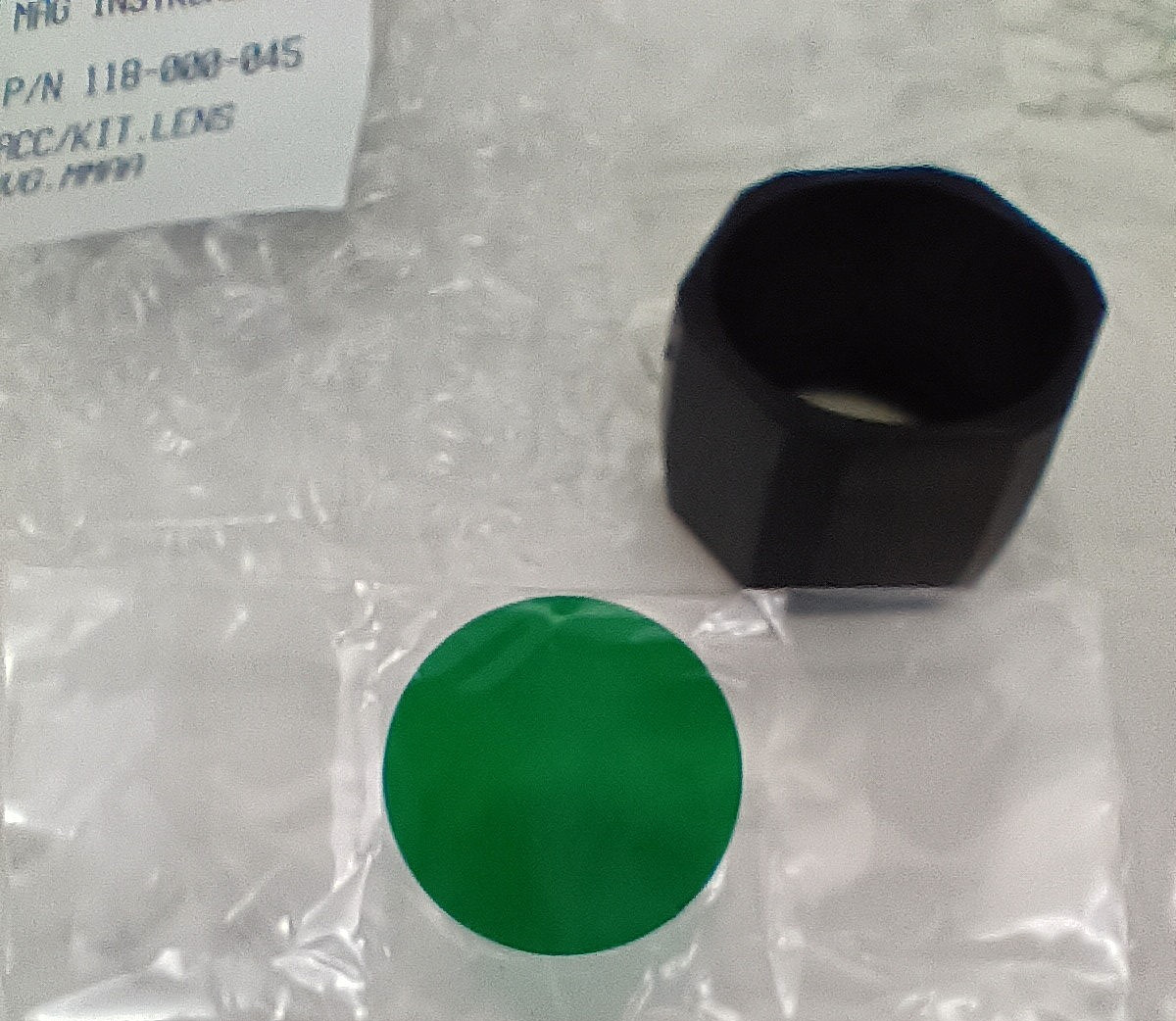Mini Maglite Flashlight Accessory AA 2-Cell NVG Lens & Anti Roll Device / Holder