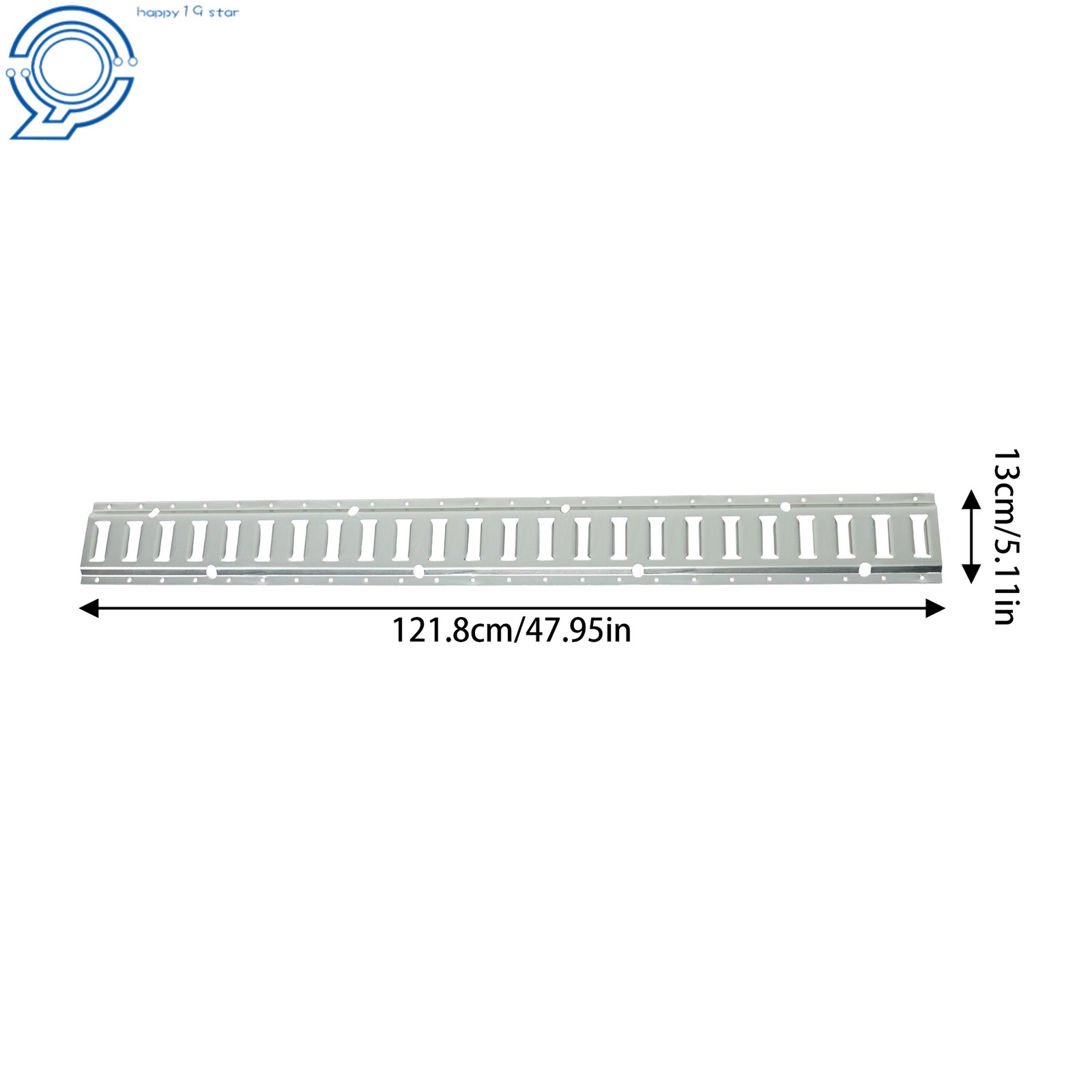 10 Pack 4' E Track Tie Down Rail Kit Power Coated For Cargo Trailer