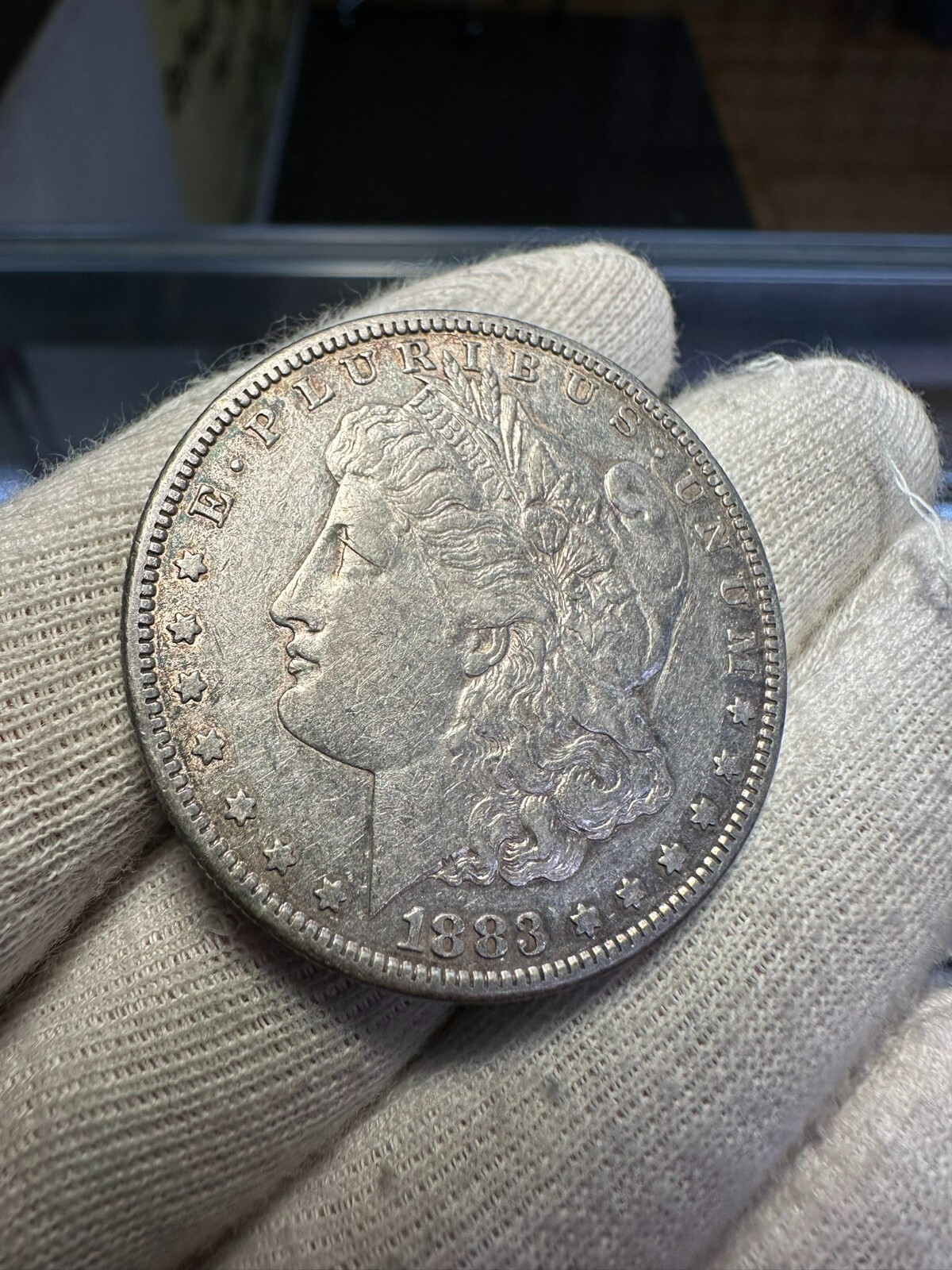 1883-S Morgan Silver Dollar XF+